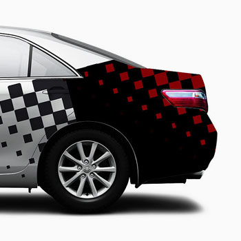 Дизайн макет оформление клиентского такси