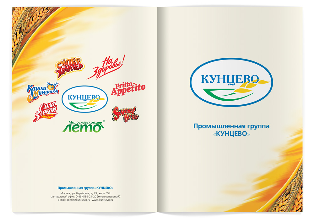 Дизайн каталога продукции 