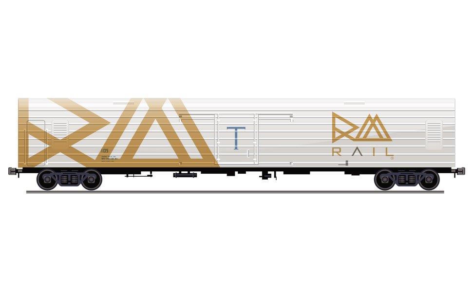 Дизайн логотипа для RM RAIL